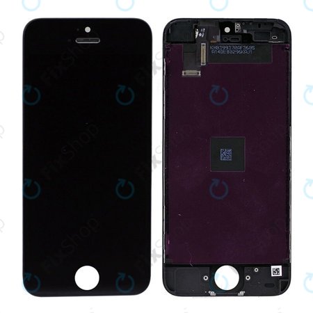 Apple iPhone 5C - LCD Displej + Dotykové Sklo + Rám (Black) TFT