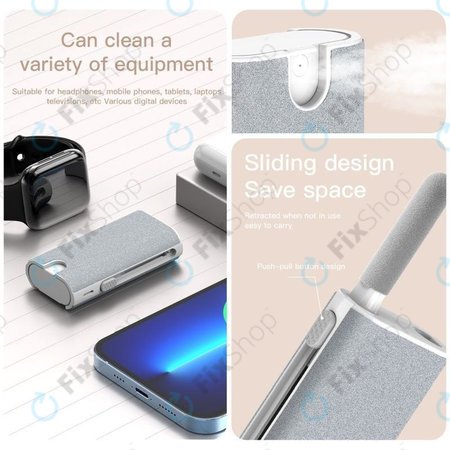 Multifunkční Nástroj na Čištění Telefonů a Sluchátek 5v1