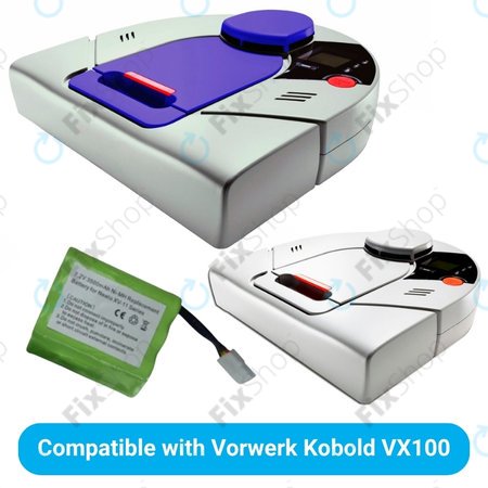 Vorwerk Kobold VX100 - Baterie 945-0006 Ni-MH 7.2V 3500mAh