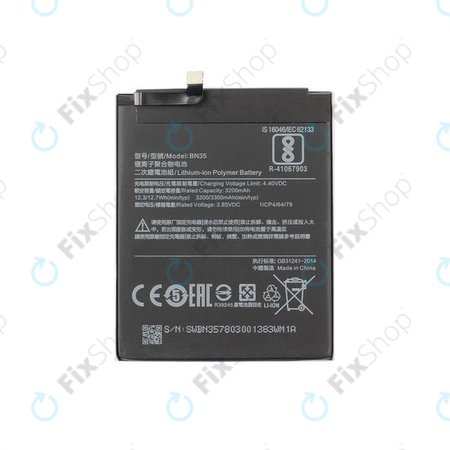 Xiaomi Redmi 5 - Baterie BN35 3300mAh