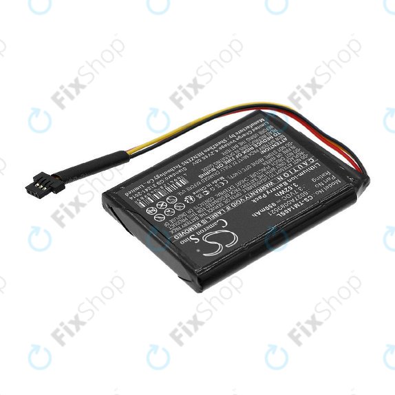 Baterie pro TomTom One 140, Go 500, 950mAh, Li-ion, 3.7V, P2, HQ