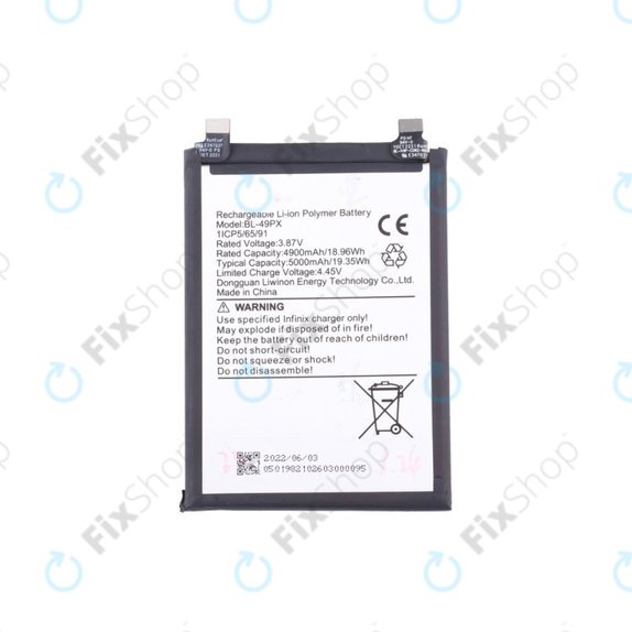 Infinix Note 30 Pro, 30 VIP X6710 - Baterie BL-49PX 5000mAh