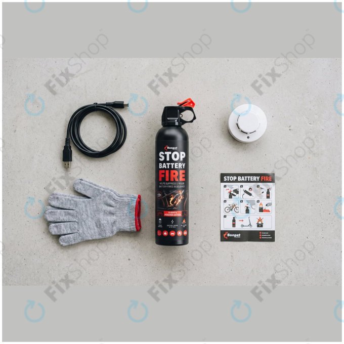 Bonpet Hasicí sprej na lithiové baterie, 500 ml, E-Bike & Scooter Edition