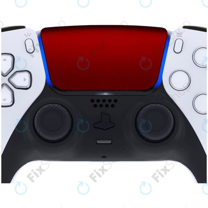 Kryt touchpadu V2.0 (Red) pro ovladač Sony PlayStation 5 DualSense