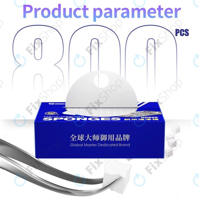 Mechanic NC800 - Multifunkční nano čisticí houbičky na klávesnice a základní desky