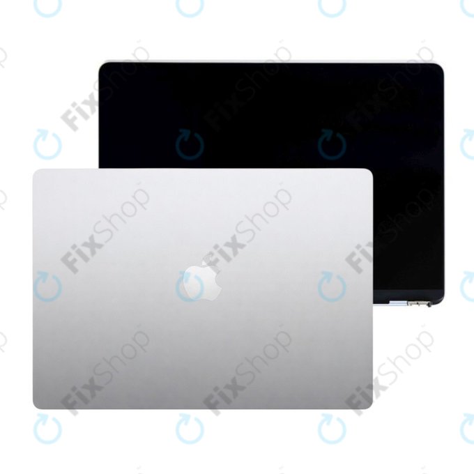 LCD displej pro MacBook Air 13", A3240 (2025), s předním sklem a krytem, Silver, 661-50103, Genuine Apple