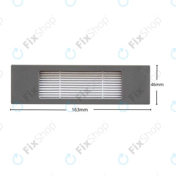 Prachový filtr, 2 ks pro Ecovacs Deebot N-series, T-series, Ozmo-series