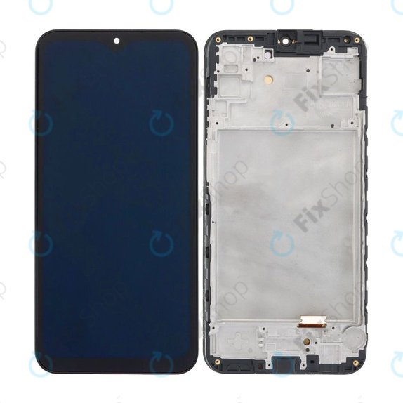 Samsung Galaxy A15 5G A156B - LCD Displej + Dotykové Sklo + Rám (Brave Black) OLED
