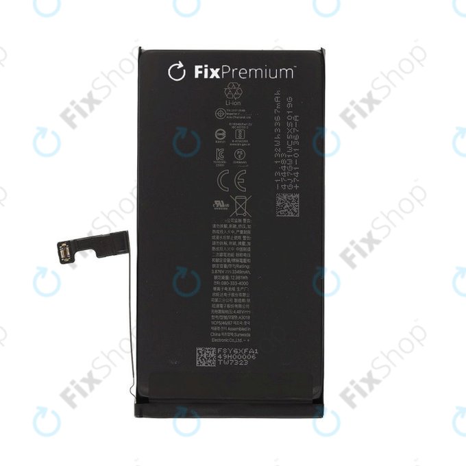 Baterie pro iPhone 15, 3367mAh, DIAGNOSTIC
