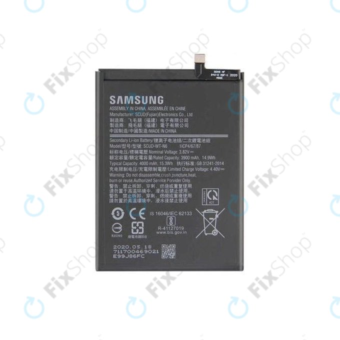 Samsung Galaxy A10s, A20s - Baterie SCUD-WT-N6 4000mAh - GH81-17587A Genuine Service Pack