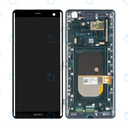 Sony Xperia XZ3 - LCD Displej + Dotykové Sklo + Rám (Forest Green) - 1315-5028 Genuine Service Pack
