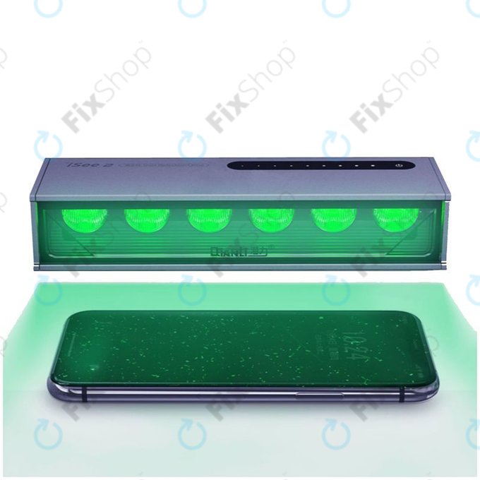 QianLi iSee 2 - Lampa na Detekci Prachu, Prachový Skener