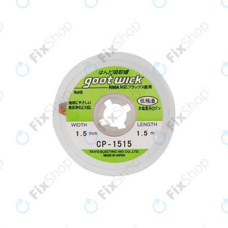 Goot CP-1515 - Lanko na Odsávání Cínu - 1.5mm