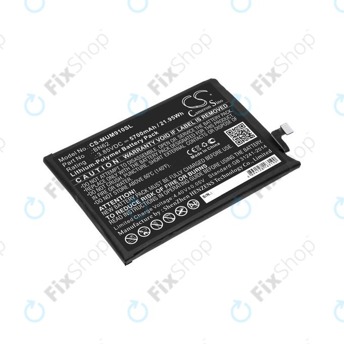 Xiaomi Redmi 9T - Baterie BN62 5700mAh HQ