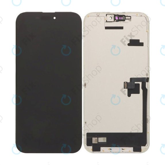 Displej Soft OLED 120Hz pro iPhone 16 Pro Max, Dotykové sklo s rámem, FixPremium PRO