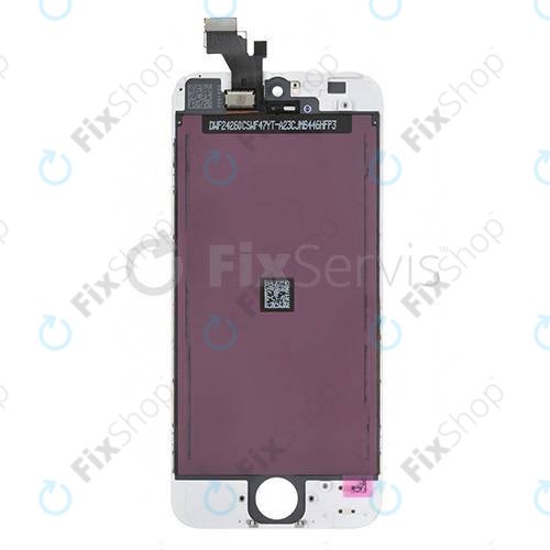 Apple iPhone 5 - LCD Displej + Dotykové Sklo + Rám (White) TFT
