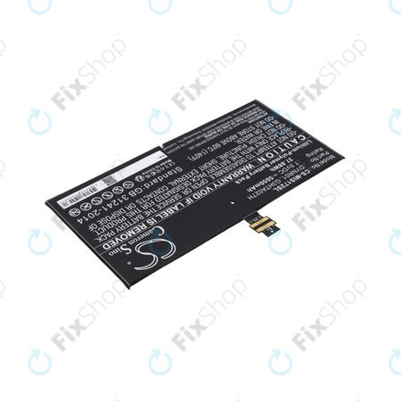 Baterie pro Microsoft Surface Pro 4, 5050mAh, Li-Pol, 7.5V, DYNR01, HQ