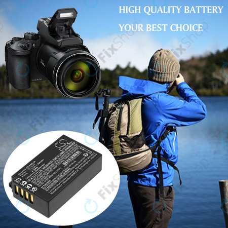 Baterie pro Nikon Coolpix A, 850mAh, Li-Ion, 3.7V, EN-EL20, HQ