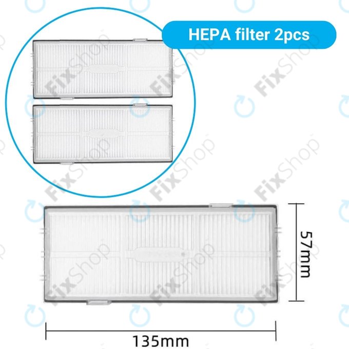 Xiaomi Roborock S7, S7+, S7 MaxV, S7 Pro Ultra, T7S Plus - Standardní Set (Černý)