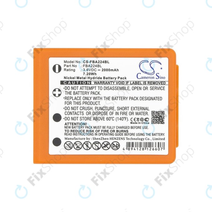 HBC Radiomatic Keynote, Linus 4, Micron 4, 5, 6, 7, Patrol D, Quadrix, Vector Pro - Baterie BA223000, BA223030, FUB6 2000mAh HQ