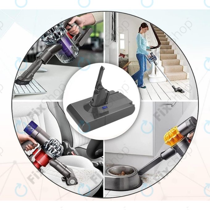 Dyson V8 - Baterie 215681, PM8-US-HFB1497A Li-Ion 21.6V 2500mAh