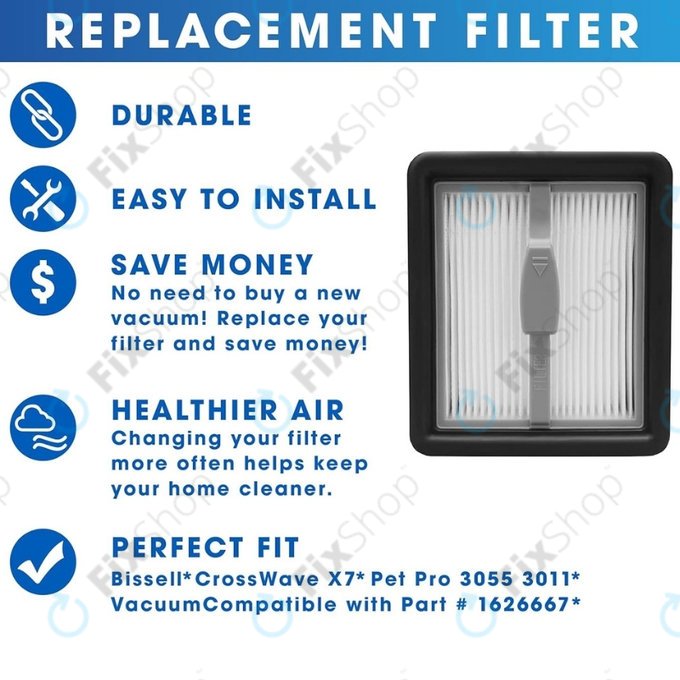 Bissell CrossWave - Filtr 3350