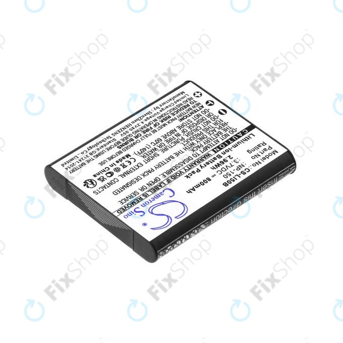 Baterie pro Olympus MJU, Casio Exilim, Kodak PIXPRO, 800mAh, Li-Ion, 3.7V, NP-150, HQ