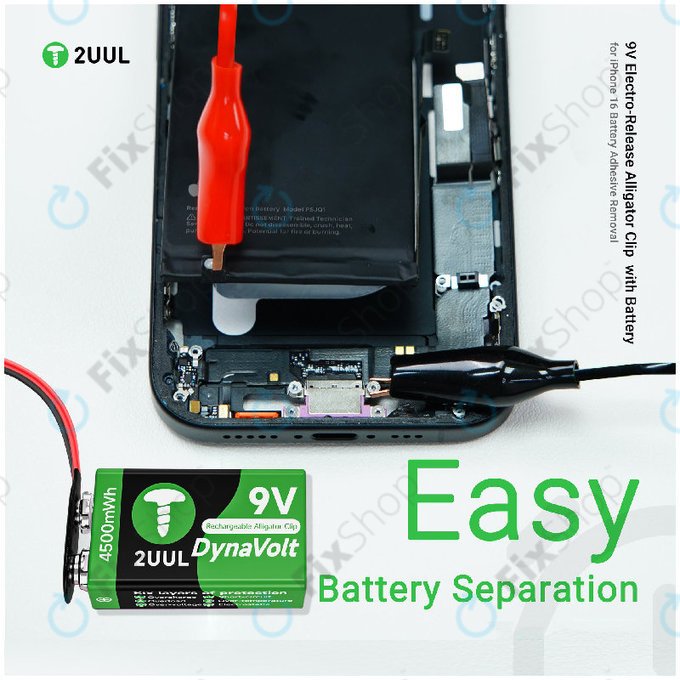 Krokosvorka s 9V elektro-spouští, 2UUL BT04