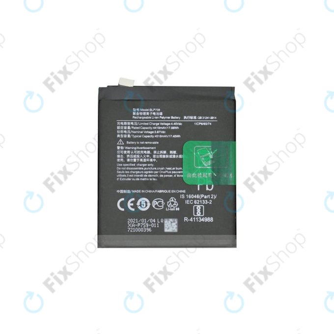 OnePlus 8 Pro - Baterie BLP759 4510mAh