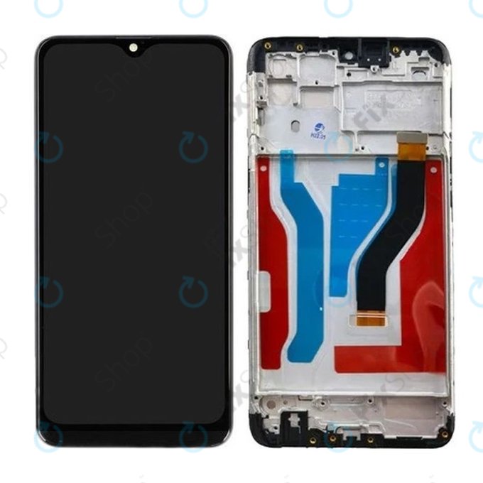 Samsung Galaxy A10s A107F - LCD Displej + Dotykové Sklo + Rám TFT