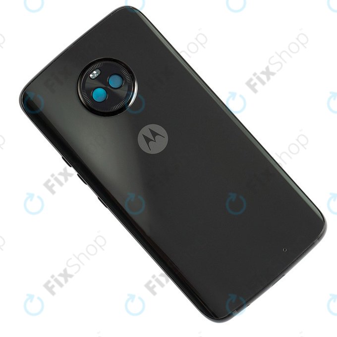 Motorola Moto X4 XT1900 - Bateriový Kryt (Super Black) - 5S58C09155 Genuine Service Pack