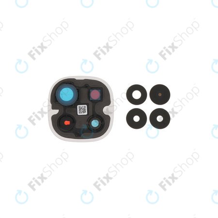 Sklíčko zadní kamery s rámem pro Xiaomi Redmi Note 15 Pro 5G, Glacier Blue