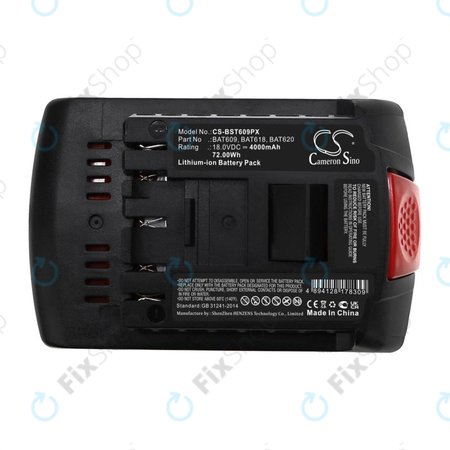 Baterie pro Bosch 17618, Gsb 18, 4000mAh, Li-Ion, 18V, BAT620, HQ