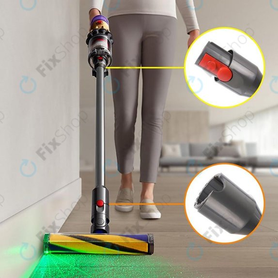 Dyson V12 - Sací Tyč (Stříbrná)
