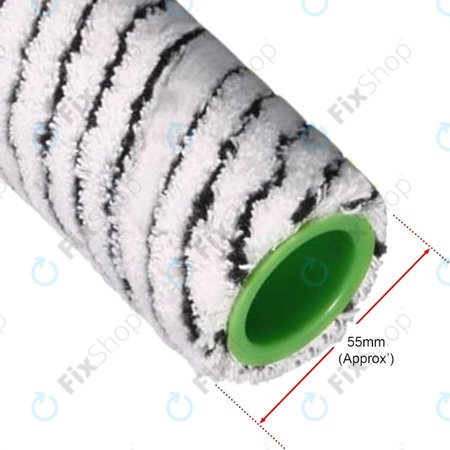 Kärcher FC 3, FC 5, FC 7 - Sada Válců na Kamenné Povrchy (Černé)