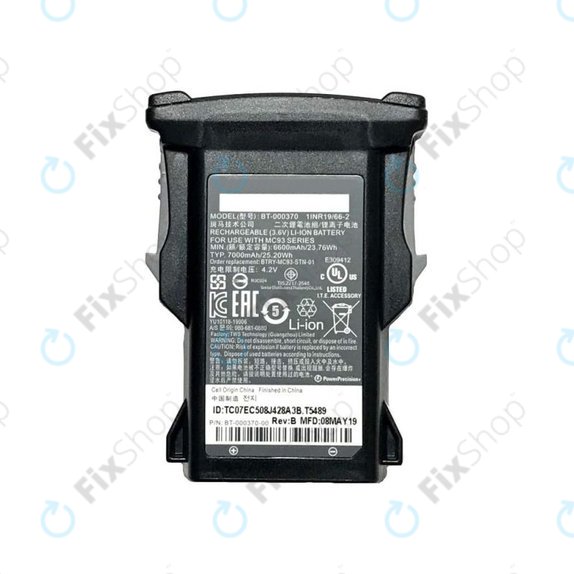 Zebra MC9300 - Baterie 6600mAh