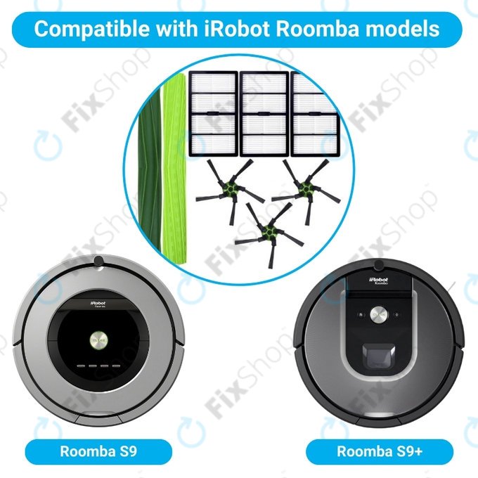 iRobot Roomba S9, S9+ - Kompletní Set