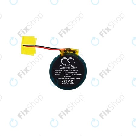 Baterie pro Garmin Approach S1, S3, S4, Forerunner 110, 210, S1, 200mAh, Li-Ion, 3.7V, 361-00047-00, HQ