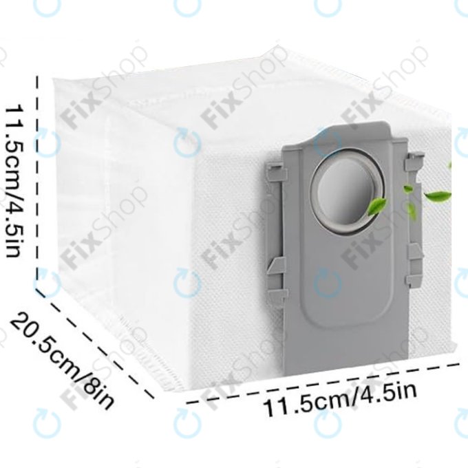 Xiaomi Roborock Qrevo Curv, Qrevo Edge, S8 MaxV Ultra, S8 Max Ultra, Saros 10, Saros 10R, QV-series - Sáček do vysavače