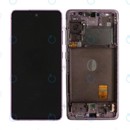Samsung Galaxy S20 FE G780F - LCD Displej + Dotykové Sklo + Rám (Cloud Lavender) - GH82-24219C, GH82-24220C, GH82-31328C, GH82-31329C Genuine Service Pack