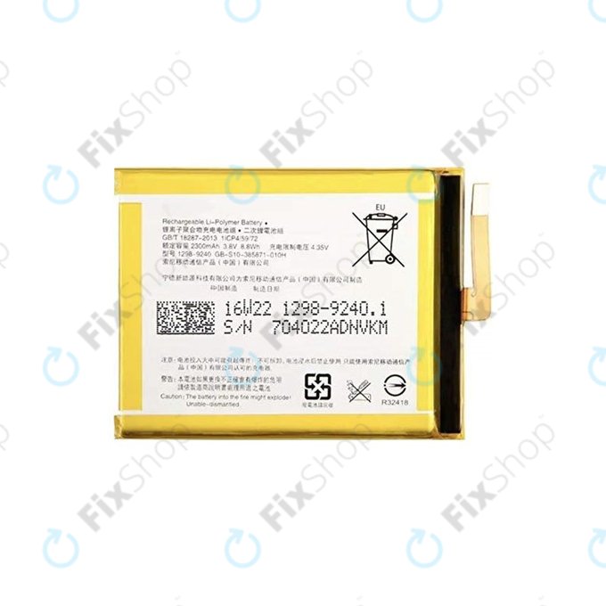 Sony Xperia XA F3111, E5 F3311 - Baterie LIS1618ERPC 2300mAh