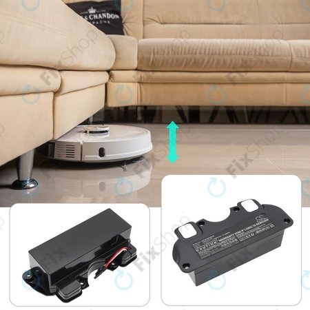 Baterie pro ETA 4228 Navaggio Profi, 5200mAh, Li-Ion, 14.4V, 4228 00100, HQ