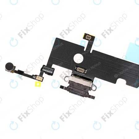 Apple iPhone XS Max - Nabíjecí Konektor + Flex Kabel (Space Gray)