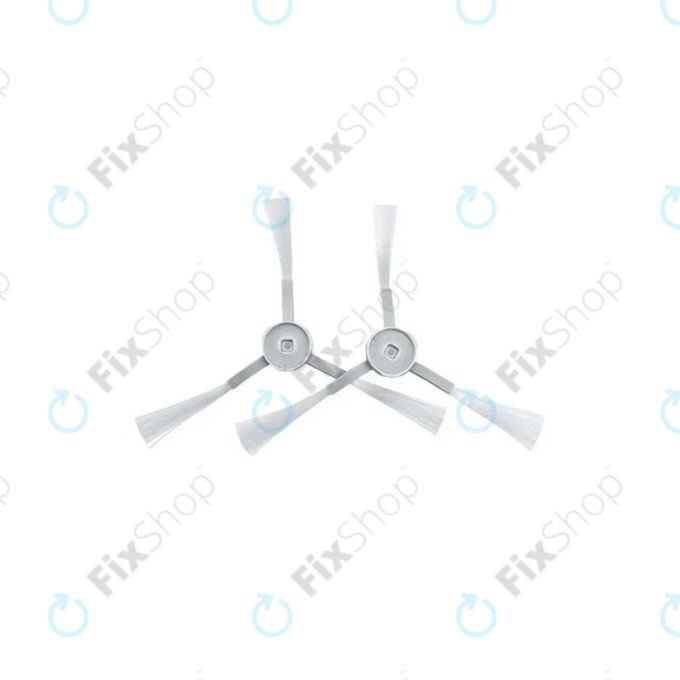 Xiaomi Mi Robot Vacuum Mop Essential (Mijia G1) - Boční Kartáč (Bílý) - 2ks