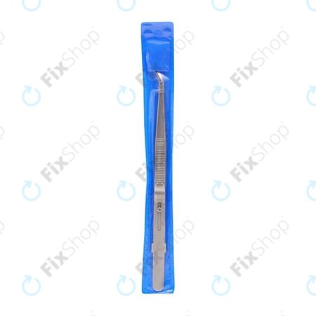 Profesionální Pinzeta z Nerez Oceli - Prehnutá Špička (162mm)