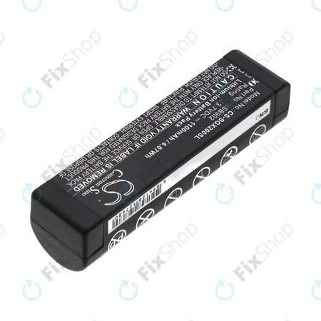 Baterie pro Shure GLXD1, 2, MXW2, 1100mAh, Li-Ion, 3.7V, SB902, HQ