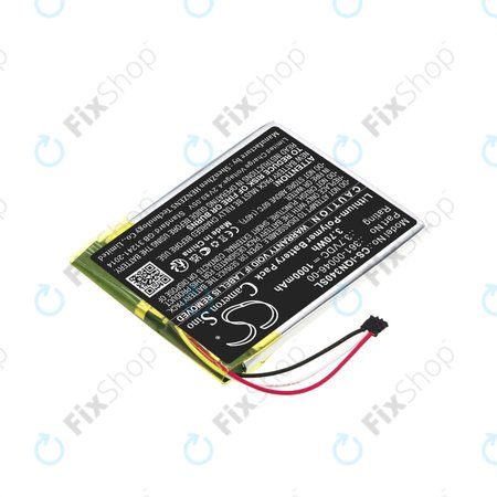 Baterie pro Garmin Dash Cam 20, Nuvi 3400, 1000mAh, Li-Pol, 3.7V, 361-00046-00, HQ