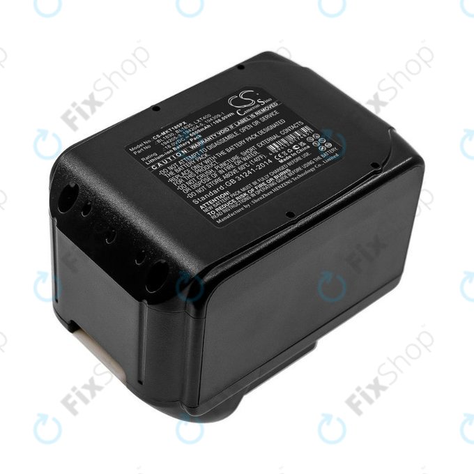 Makita 18V - Baterie BL1830, BL1835, LXT400,194205-3, 194204-5, 194309-1 Li-Ion 18.0V 6000mAh HQ