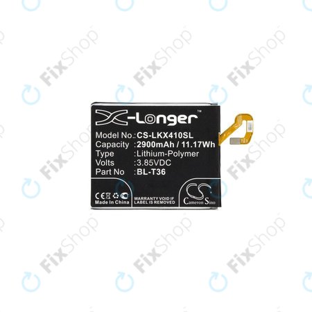 LG K10 (2018), K11, K11 Plus, K11 Prime, K30, Harmony 2 - Baterie BL-T36, EAC63638201 2900mAh HQ