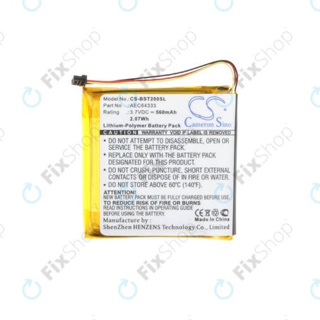 Baterie pro Beats Solo 2, 2.0, 3, 3.0, Pro Wireless, 560mAh, Li-Pol, 3.7V, AEC643333, HQ